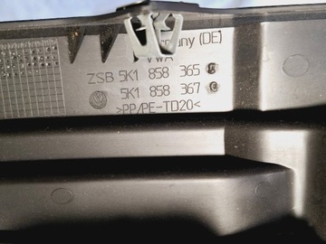 фото thumb №9, Захист бардачок водія перед лівий vw golf vi 6 5k0 хетчбек 2008-2012