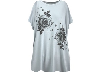 Удлиненная блузка-туника PLUS SIZE 5XL/6XL 50/52