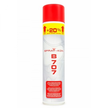 SPRAY-KON B707 Контактный клей аэрозольный 600мл 12 шт.