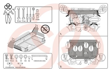 фото thumb №5, Стальной защита pod двигатель ford tourneo custom