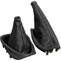 фото thumb №1, Комплект чехлы рычага кожа renault laguna ii 2001-2005 чехол передач ручной