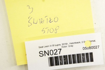 фото thumb №6, Sn027 seat leon iii третє додатковий світло сплав 5f0945097d хетчбек
