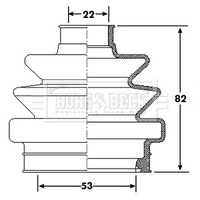 фото thumb №1, Защита шарнир kpl porsche 911 bcb6174