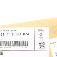 фото thumb №9, Bmw 2 f23 m передняя часть бампер правый сторона lower решётка 51118061874 oem