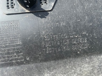 фото thumb №7, Fiat 500e бампер зад задній b. гарний оригінал 735714165