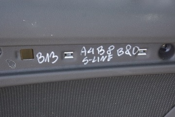 фото thumb №9, Боковина дверь правый зад audi a4 b8 s-line