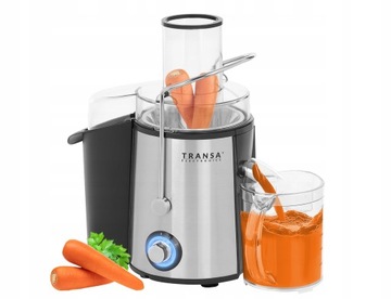 ВЫСОКОСКОРОСТНАЯ СОКОВЫЖИМКА для фруктов и овощей FreshJuice TRANSA 1400W
