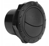 фото thumb №14, Выход воздуха диффузор fi 60mm чёрный 4 sztuk