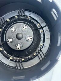 фото thumb №3, Alpine a110 заглушка подушки защита чёрный эмблема 3095111 pak20/046