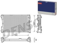 Купити Радіатор двигуна denso 53968, фото thumb