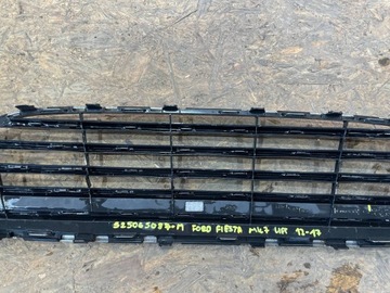 фото thumb №7, Ford fiesta mk7 vii рестайлінг 12-17 решітка решітка радіатора решітка середня бампера перед