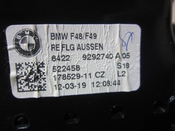 фото thumb №13, Bmw x1 f48 решётка воздуховод планка панели dekor серебряный 9347741 51459347741