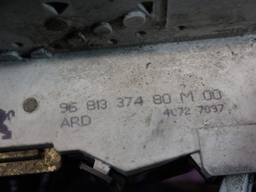 фото thumb №5, Peugeot 407 универсал 04-10 замок зад правые 9681337480 6 pin