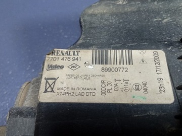 фото thumb №5, Renault laguna ii рестайлинг фара правый ксенон лампа eu 7701476941