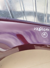 фото thumb №6, Крыло правое перед bmw 7 e65 рестайлинг цвет a39/3 barberarot met