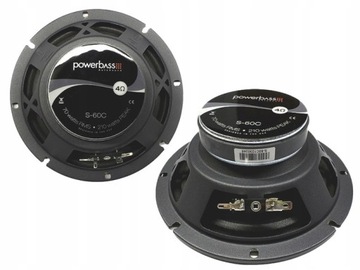 Powerbass S-60C Колонки Проставки МДФ BMW 5 E39 165мм 16,5см Раздельные