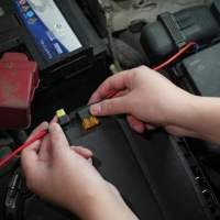 Купить Разъём mini секретка + предохранитель 10a тройник bajpas bypass адаптер, фото thumb