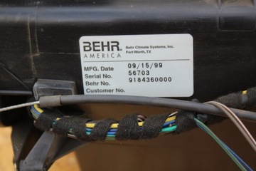 фото thumb №8, Отопитель вентилятор bmw z3 комплектная 8397710