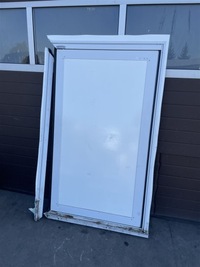 фото thumb №8, Дверь левая боковой + петли рама рамка контейнер изотермический кузов коробка передач bus