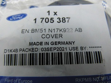 фото thumb №3, Заглушка фаркоп бампера зад ford focus mk3 универсал