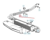 Выход трубка радиатора масла двигателя bmw m6 e24 coupe 17212225760 Киев, фото thumb