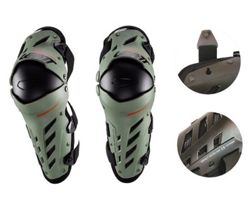 OCHRANIACZE KOLAN LEATT DUAL AXIS CACTUS NAKOLANNIKI CROSS ENDURO XXL