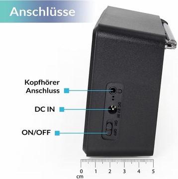 СЕТЕВОЕ И АККУМУЛЯТОРНОЕ РАДИО AM DAB+FM XORO DAB 142 PORTABLE
