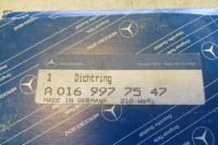 Ущільнювач mercedes a0169977547 140x165x9,5 оригінальний номер Зі Шроту, фото thumb