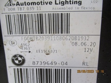 фото thumb №8, Лампа повний led bmw x3 x4 g01 g02 8739650 права