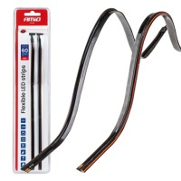 Купити Ремені led бічний amio гнучкий 2x30cm 12v червоні try me автомобіль, фото thumb