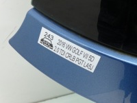 фото thumb №11, Кришка зад задня багажника vw golf vii mk7 5d la5j