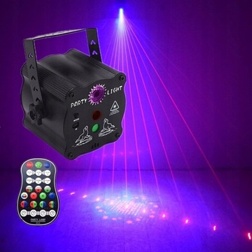 ДИСКОШАР ДИСКОШАР LED ЛАЗЕР 8ВТ RGB