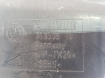osłona maglownicy prawa BMW E90