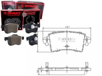 фото thumb №1, Гальмівні колодки гальмівні nissan interstar opel movano rena
