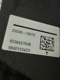 фото thumb №4, Opel astra l воздуховод 3 tyś km!!!! 98401234zd