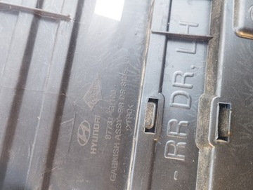 фото thumb №5, Планка дверь правая левая зад hyundai ioniq