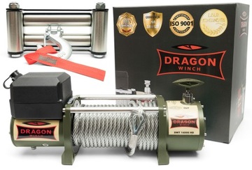 6.4T DRAGON WINCH 24V ELECTRIC CABLE WINCH для автоэвакуатора