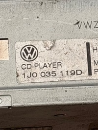 фото thumb №5, Vw sharan 2001 радіо панель 1j0035119d | без гідропідсилювача код pin