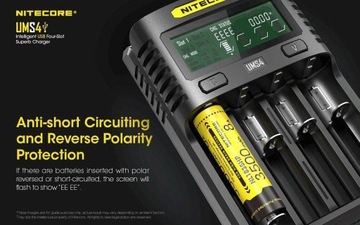 Зарядное устройство Nitecore UMS4