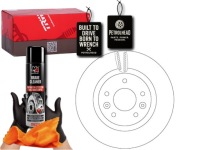 фото thumb №1, Тормозные диски тормозные 2szt. перед nissan leaf qashqai i qa #petrolhead pro+ kit2