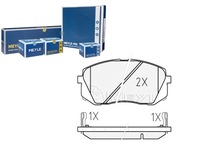 фото thumb №1, Meyle гальмівні колодки гальмівні kia перед carens 06- ix35 1