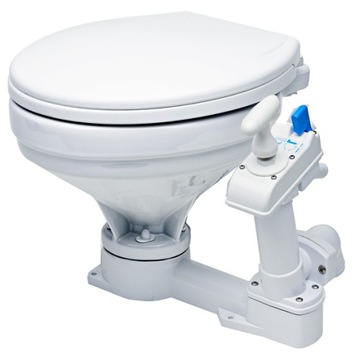 TOALETA JACHTOWA COMFORT Z POMPĄ RĘCZNĄ