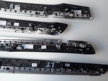 фото thumb №8, Dekor декори планки декоративний двері led bmw f01 f02 seria 7 11-