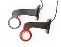 Габаритний ліхтар neon horpol biało czerwona old school тюнінг led neon style tir в Україні, фото thumb