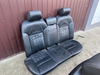 фото thumb №6, Сидіння шкіра czarna перед + задня заднє сидіння audi a8 d3 комплект