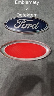 фото thumb №1, Значок емблема logo ford fiesta mk7 175 ford focus mk3 ford ka defekt