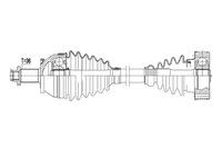 фото thumb №2, Привідний вал привідна ліва skoda roomster 1.2tdi 10-15