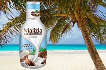 Malizia Latte di Cocco Жидкость для ванн Кокосовое молоко 1л