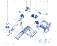 фото thumb №13, Труба трубка  шланг інтеркулер renault megane iv scenic iv talisman 1.7 dci