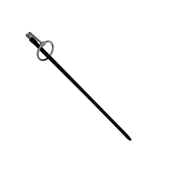 DILATOR SILIKONOWY CEWKI MOCZOWEJ Z UJŚCIEM, BDSM PENIS PLUG